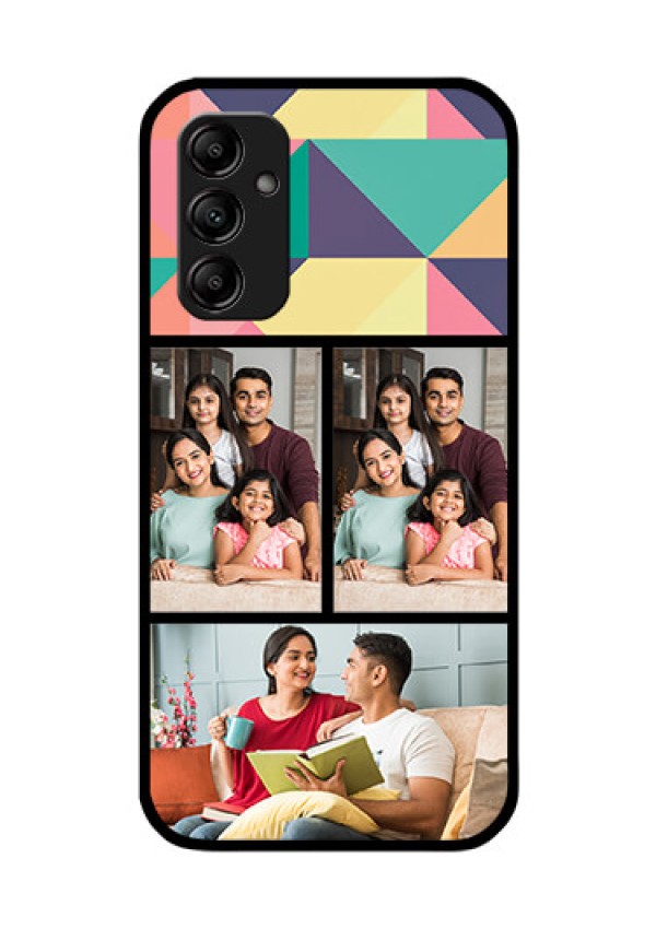 Galaxy A14 5G Custom Glass Phone Case - Bulk Pic Upload Design