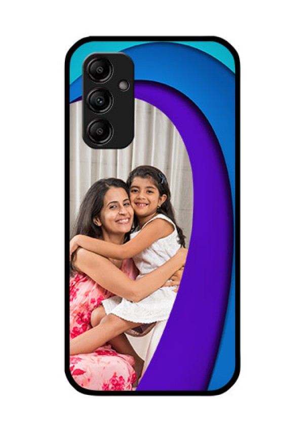 Galaxy A14 5G Photo Printing on Glass Case - Simple Pattern Design