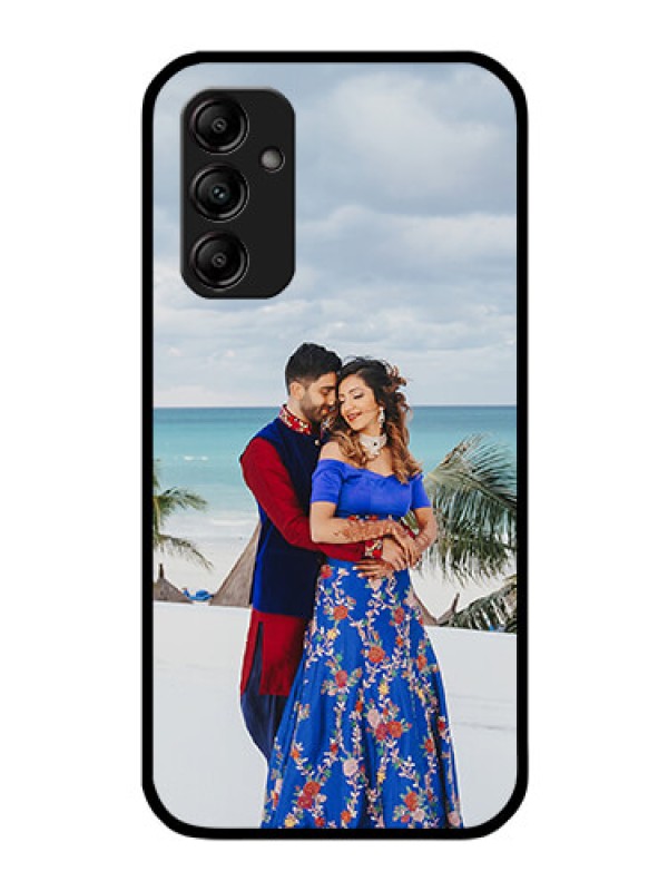 Custom Galaxy A14 5G Photo Printing on Glass Case - Upload Full Picture Design
