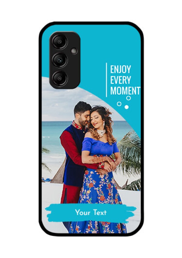 Galaxy A14 5G Custom Glass Mobile Case - Happy Moment Design