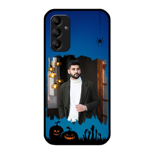 Galaxy A14 5G Photo Printing on Glass Case - with pro Halloween design Galaxy A14 5G Photo Printing on Glass Case - with pro Halloween design