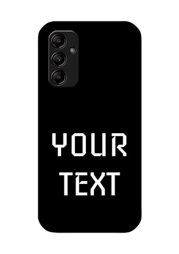 Galaxy A14 5G Your Name on Glass Phone Case