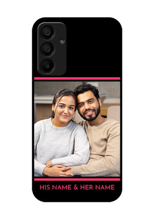 Samsung Galaxy A15 5G Custom Glass Phone Case - With Add Text Design
