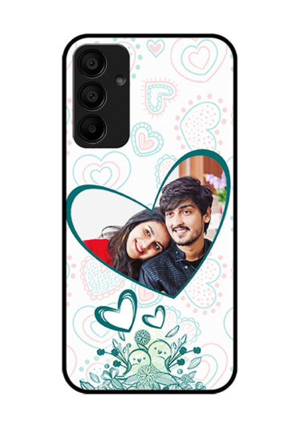 Samsung Galaxy A15 5G Custom Glass Phone Case - Premium Couple Design