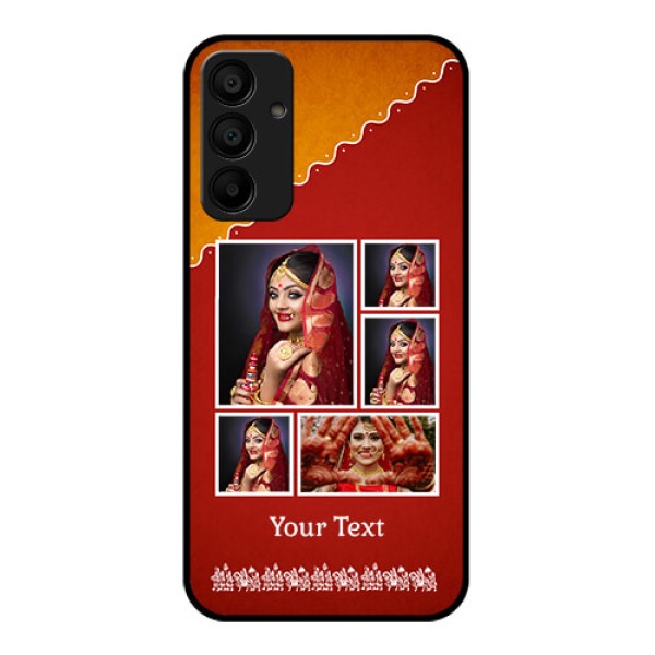 Samsung Galaxy A15 5G Custom Glass Phone Case - Wedding Pic Upload Design Samsung Galaxy A15 5G Custom Glass Phone Case - Wedding Pic Upload Design