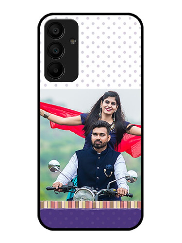 Custom Samsung Galaxy A15 5G Custom Glass Phone Case - Cute Family Design