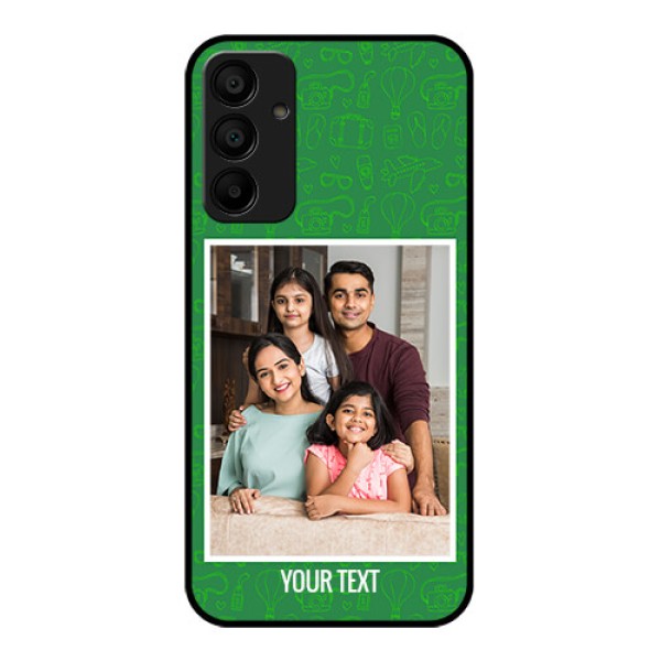 Samsung Galaxy A15 5G Custom Glass Phone Case - Picture Upload Design