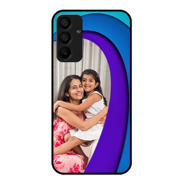 Samsung Galaxy A15 5G Custom Glass Phone Case - Simple Pattern Design