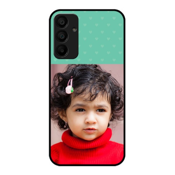 Samsung Galaxy A15 5G Custom Glass Phone Case - Lovers Picture Design