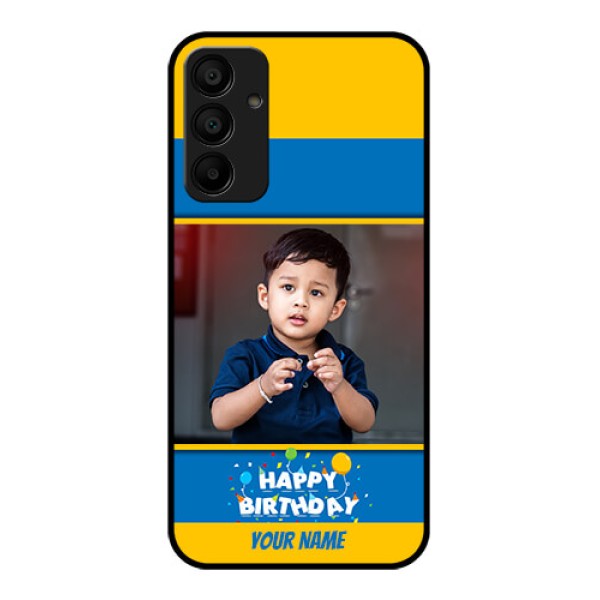 Samsung Galaxy A15 5G Custom Glass Phone Case - Birthday Wishes Design Samsung Galaxy A15 5G Custom Glass Phone Case - Birthday Wishes Design