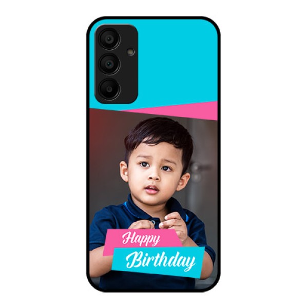 Samsung Galaxy A15 5G Custom Glass Phone Case - Image Holder With 2 Color Design Samsung Galaxy A15 5G Custom Glass Phone Case - Image Holder With 2 Color Design