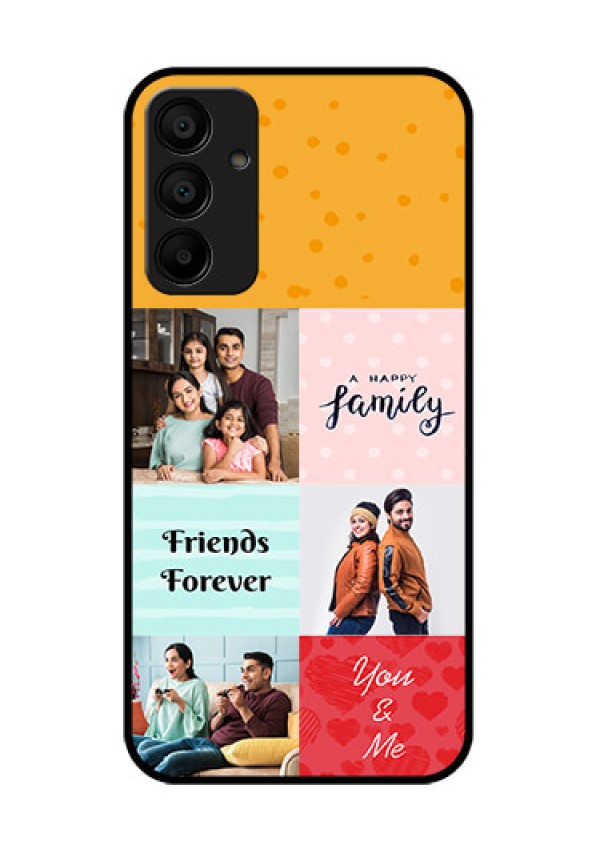 Samsung Galaxy A15 5G Custom Glass Phone Case - Images With Quotes Design