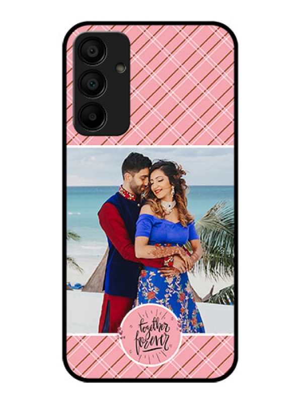 Custom Samsung Galaxy A15 5G Custom Glass Phone Case - Together Forever Design