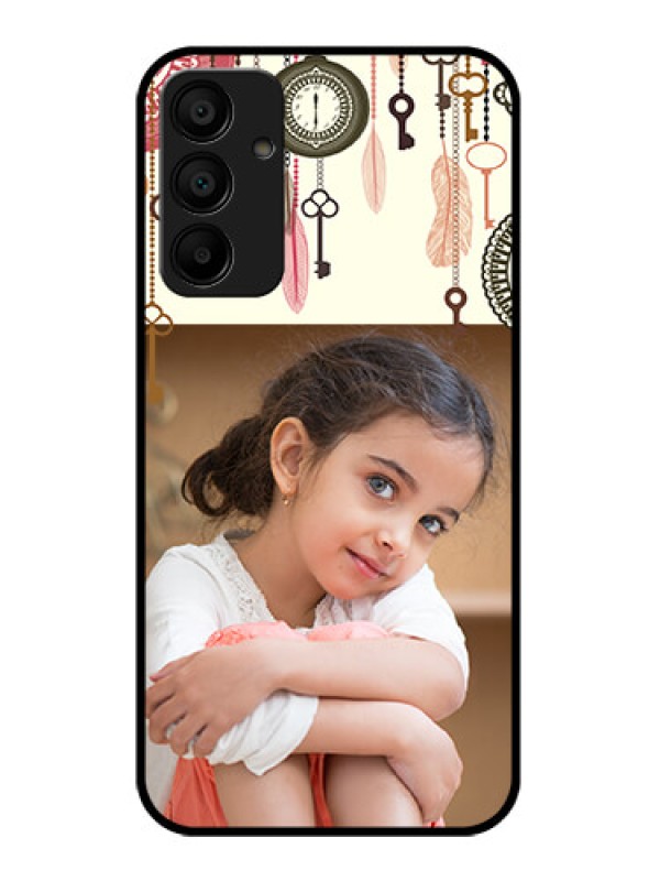 Custom Samsung Galaxy A15 5G Custom Glass Phone Case - Boho Style Design