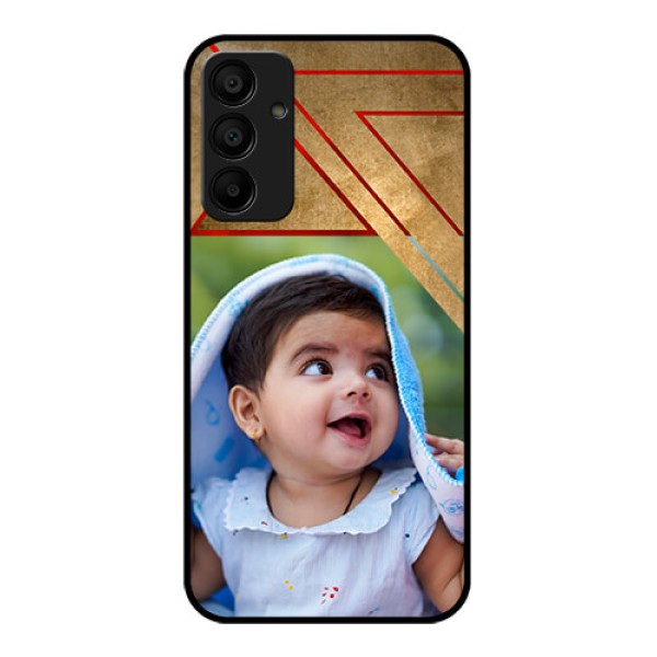 Samsung Galaxy A15 5G Custom Glass Phone Case - Gradient Abstract Texture Design Samsung Galaxy A15 5G Custom Glass Phone Case - Gradient Abstract Texture Design