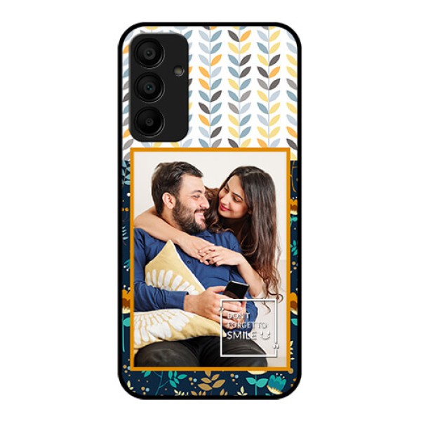 Samsung Galaxy A15 5G Custom Glass Phone Case - Pattern Design