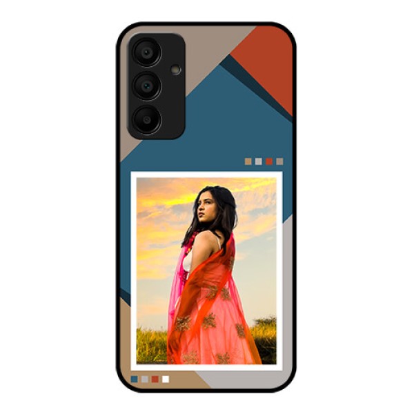 Samsung Galaxy A15 5G Custom Glass Phone Case - Retro Color Pallet Design Samsung Galaxy A15 5G Custom Glass Phone Case - Retro Color Pallet Design