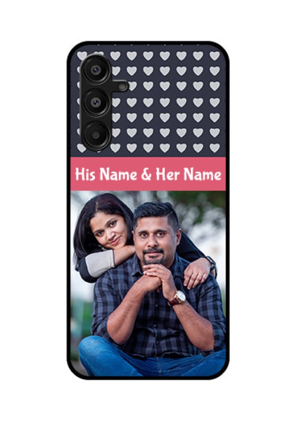 Galaxy A16 5G Custom Glass Phone Case - Love Symbols Design