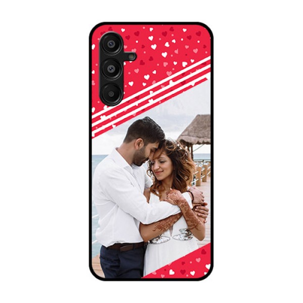 Galaxy A16 5G Custom Glass Phone Case - Valentines Gift Design Galaxy A16 5G Custom Glass Phone Case - Valentines Gift Design