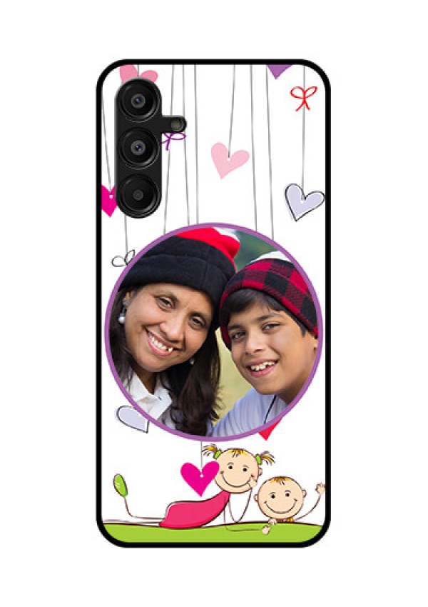 Galaxy A16 5G Custom Glass Phone Case - Cute Kids Phone Case Design