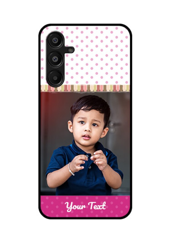 Galaxy A16 5G Custom Glass Phone Case - Cute Girls Cover Design