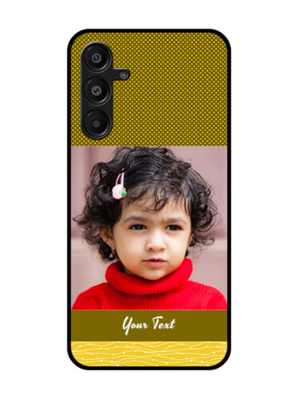 Custom Galaxy A16 5G Custom Glass Phone Case - Simple Green Color Design