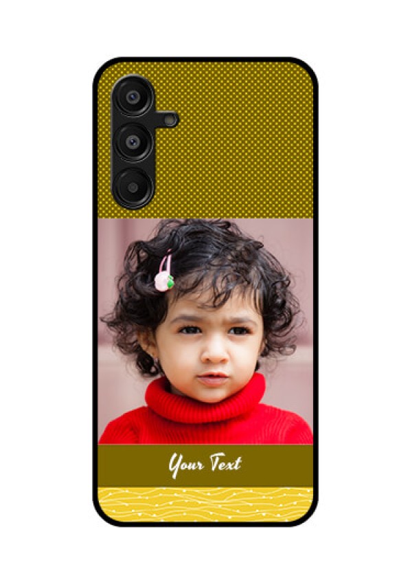 Galaxy A16 5G Custom Glass Phone Case - Simple Green Color Design