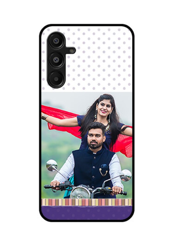 Galaxy A16 5G Custom Glass Phone Case - Cute Family Design