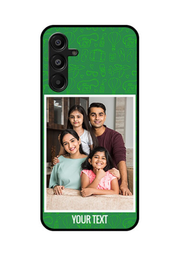 Galaxy A16 5G Custom Glass Phone Case - Picture Upload Design