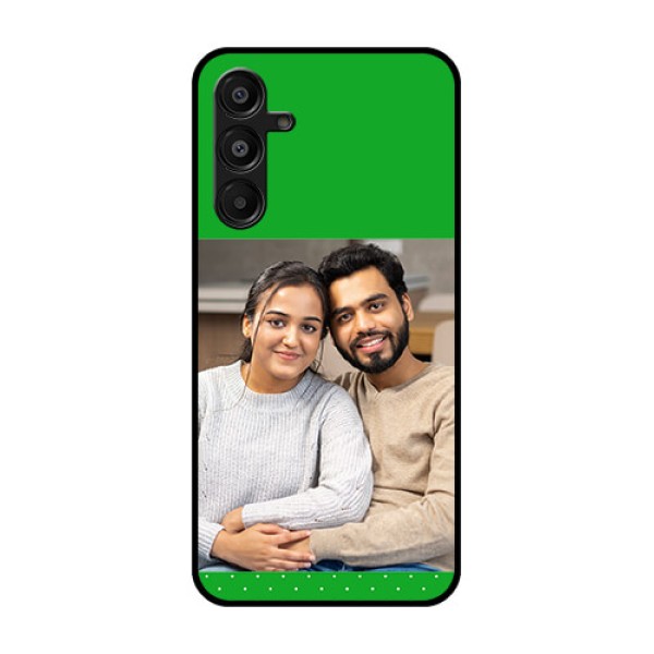 Galaxy A16 5G Custom Glass Phone Case - Green Pattern Design Galaxy A16 5G Custom Glass Phone Case - Green Pattern Design