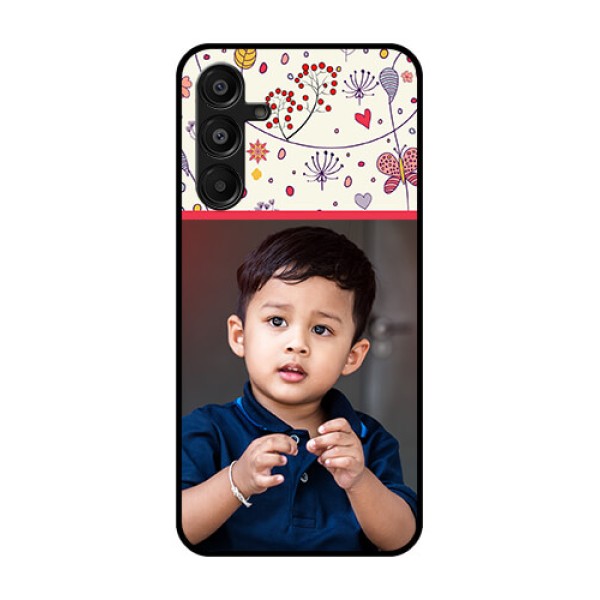 Galaxy A16 5G Custom Glass Phone Case - Premium Floral Design