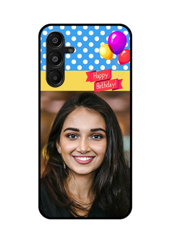 Galaxy A16 5G Custom Glass Phone Case - Happy Birthday Design
