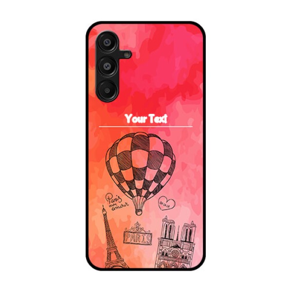 Galaxy A16 5G Custom Glass Phone Case - Paris Theme Design