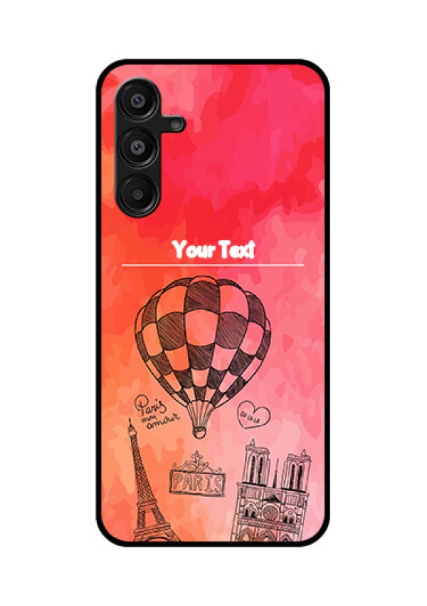 Galaxy A16 5G Custom Glass Phone Case - Paris Theme Design