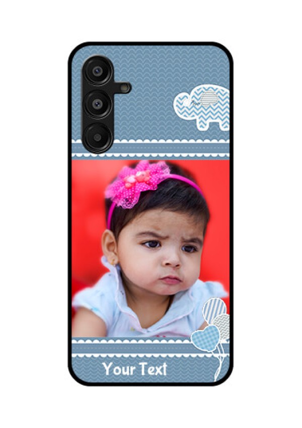 Galaxy A16 5G Custom Glass Phone Case - With Kids Pattern Design