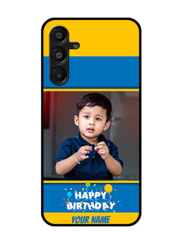 Custom Galaxy A16 5G Custom Glass Phone Case - Birthday Wishes Design