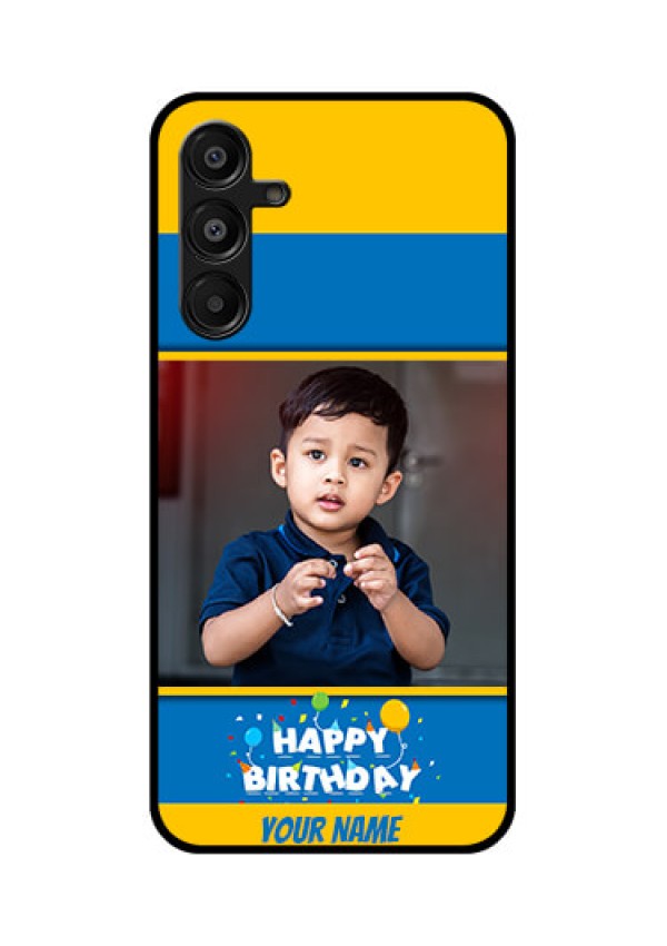 Galaxy A16 5G Custom Glass Phone Case - Birthday Wishes Design