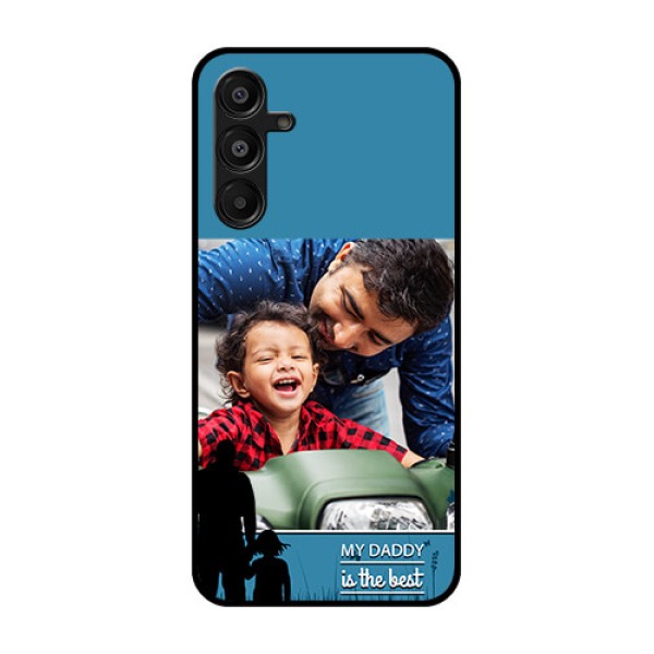 Galaxy A16 5G Custom Glass Phone Case - Best Dad Design