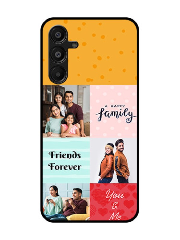 Custom Galaxy A16 5G Custom Glass Phone Case - Images With Quotes Design