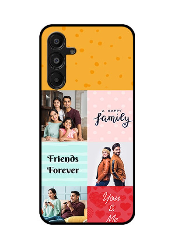 Galaxy A16 5G Custom Glass Phone Case - Images With Quotes Design