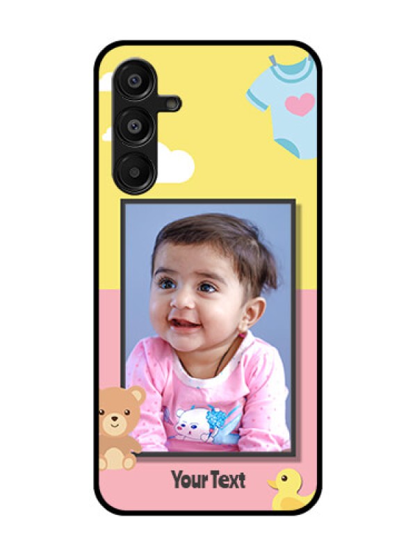 Custom Galaxy A16 5G Custom Glass Phone Case - Kids 2 Color Design