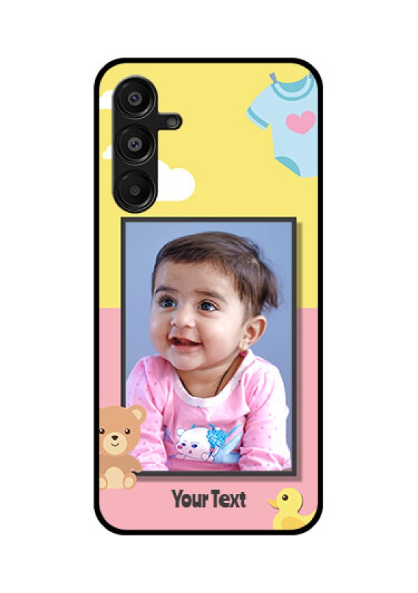 Galaxy A16 5G Custom Glass Phone Case - Kids 2 Color Design