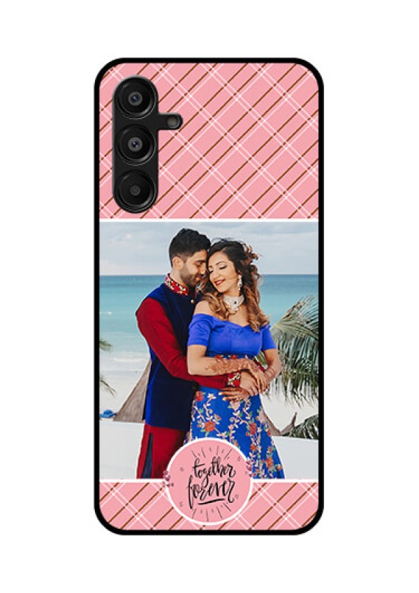 Galaxy A16 5G Custom Glass Phone Case - Together Forever Design