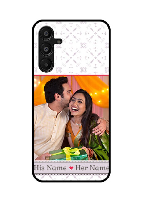 Galaxy A16 5G Custom Glass Phone Case - With Photo And Ethnic Design