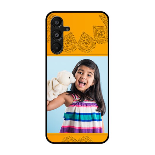 Galaxy A16 5G Custom Glass Phone Case - Photo Wedding Design