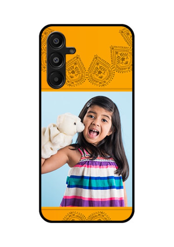 Galaxy A16 5G Custom Glass Phone Case - Photo Wedding Design