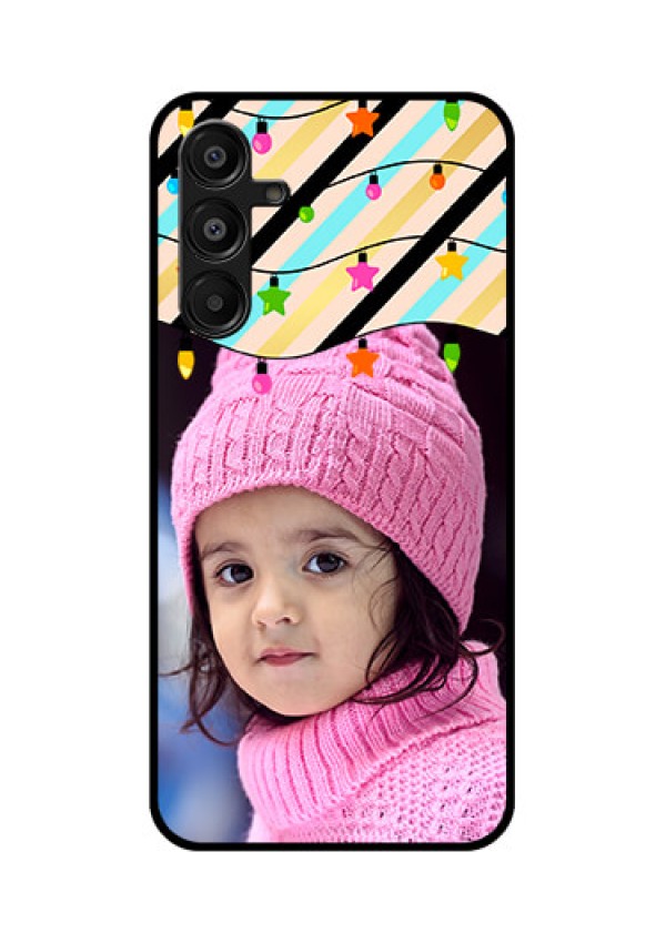 Galaxy A16 5G Custom Glass Phone Case - Lights Hanging Design