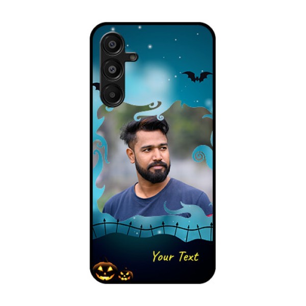 Galaxy A16 5G Custom Glass Phone Case - Halloween Frame Design Galaxy A16 5G Custom Glass Phone Case - Halloween Frame Design