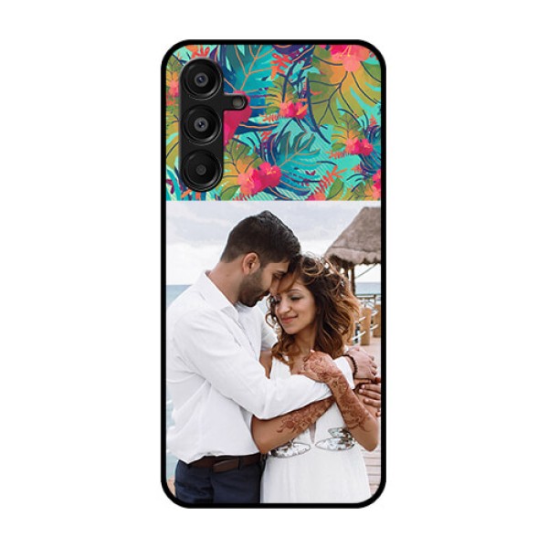 Galaxy A16 5G Custom Glass Phone Case - Watercolor Floral Design