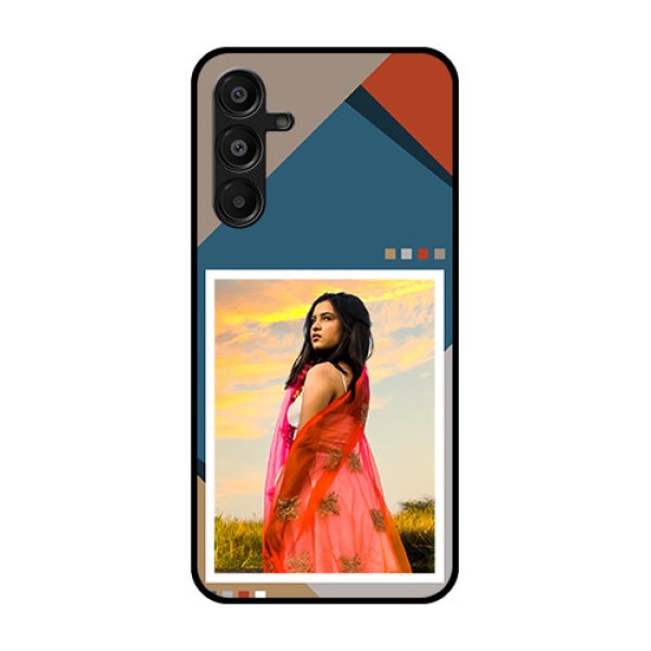 Galaxy A16 5G Custom Glass Phone Case - Retro Color Pallet Design Galaxy A16 5G Custom Glass Phone Case - Retro Color Pallet Design